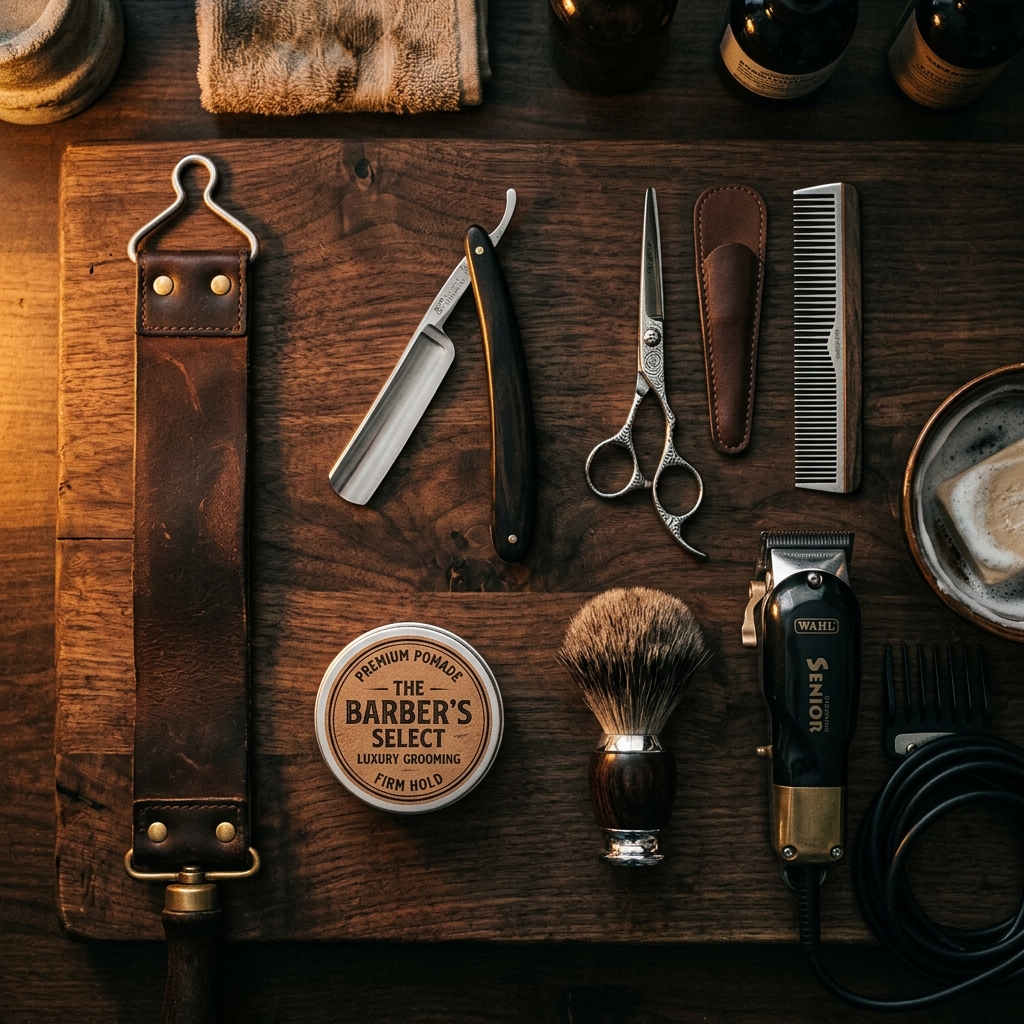 Premium barber tools